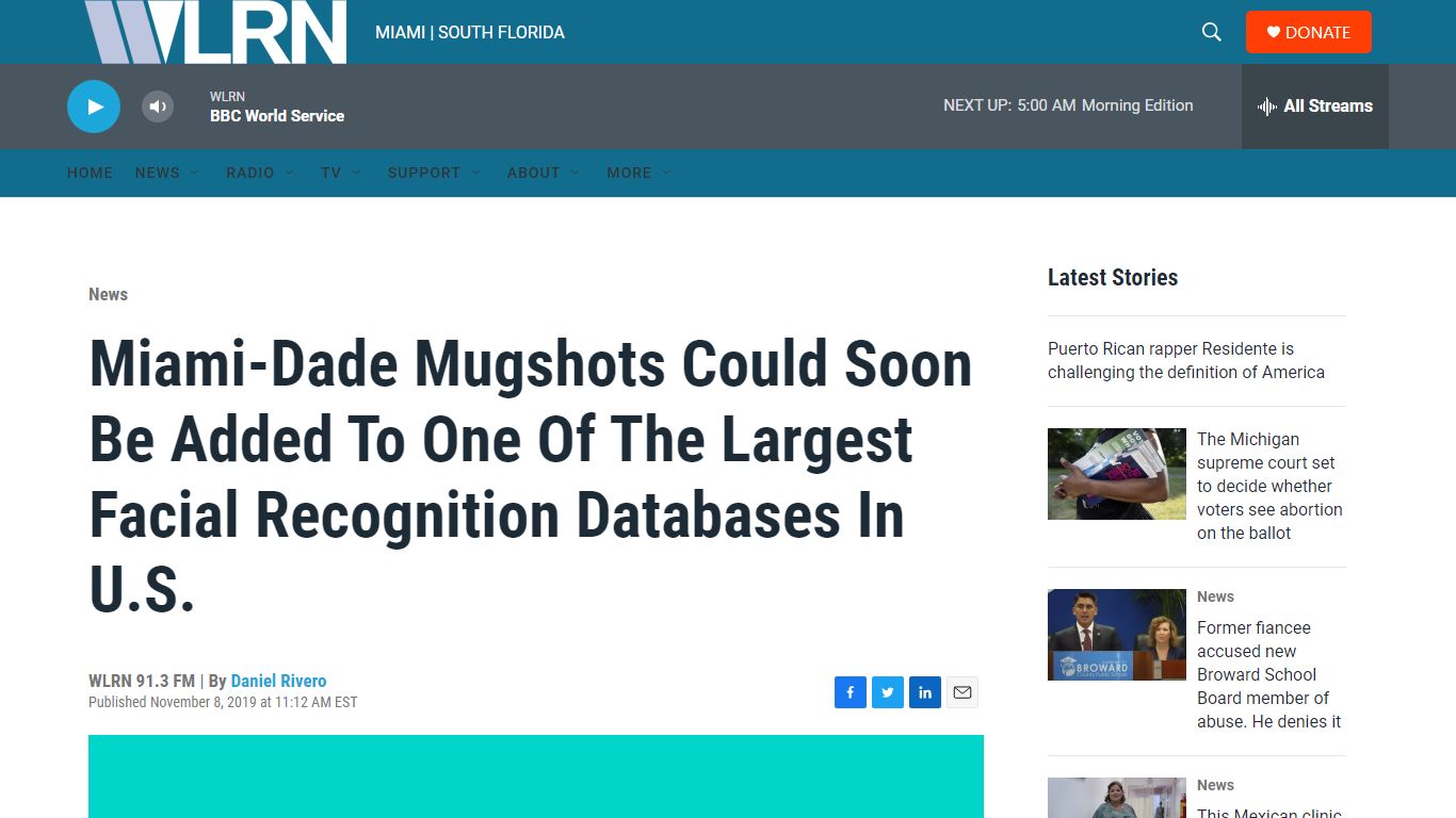 Miami-Dade Mugshots Could Soon Be Added To One Of The Largest ... - WLRN